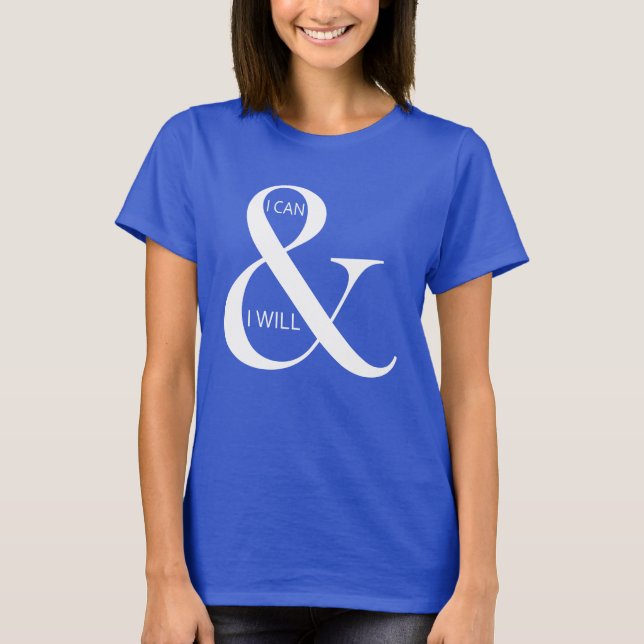 Camiseta Puedo y yo tendremos motivación (Anverso)