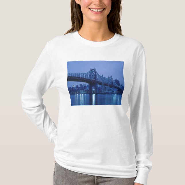 Camiseta Puente 59th Street, Nueva York, Estados Unidos (Anverso)