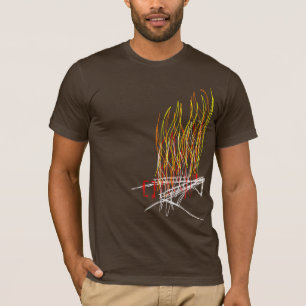 Camiseta Puente ardiente []