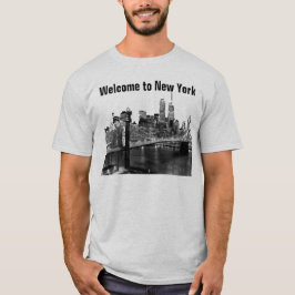 Camiseta Puente Brooklyn de Nueva York