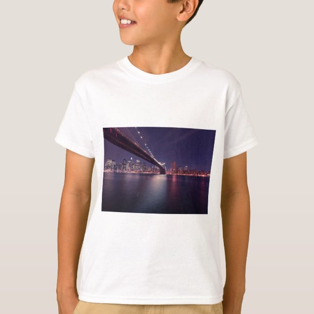 Camiseta Puente Brooklyn de Nueva York (Anverso)