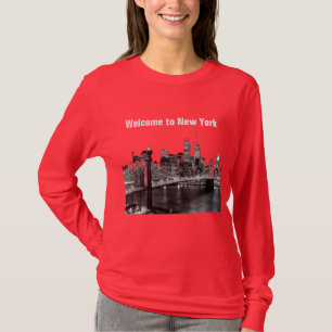 Camiseta Puente Brooklyn de Nueva York