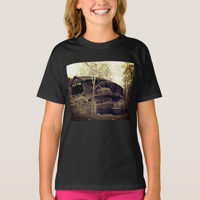 Camiseta Puente cubierto (Anverso)