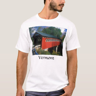 Camiseta Puente cubierto de Vermont