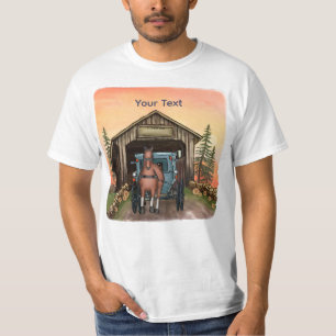 Camiseta Puente Cubierto Sunrise