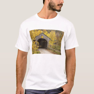 Camiseta Puente cubierto, Vermont, Estados Unidos 2