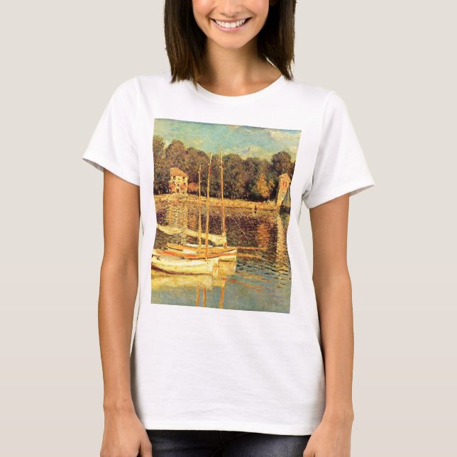Camiseta Puente de Argenteuil Claude Monet (Anverso)