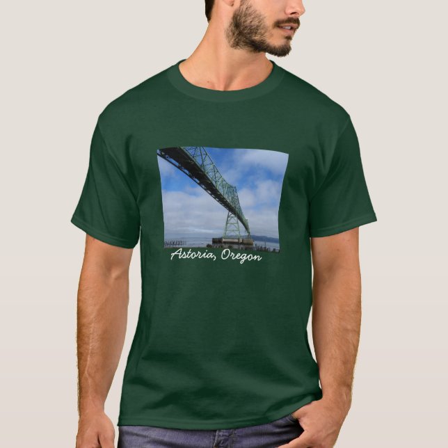 Camiseta Puente de Astoria-Megler, Oregon (Anverso)