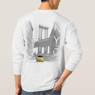 Camiseta Puente de Brooklyn de Nueva York Nyc Yellow Taxi