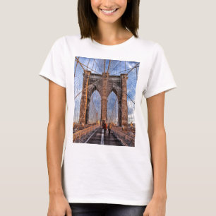 Camiseta Puente de Brooklyn Nueva York EE. UU.