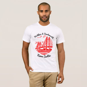 Camiseta Puente de camisas de Halifax y Dartmouth Nueva Esc
