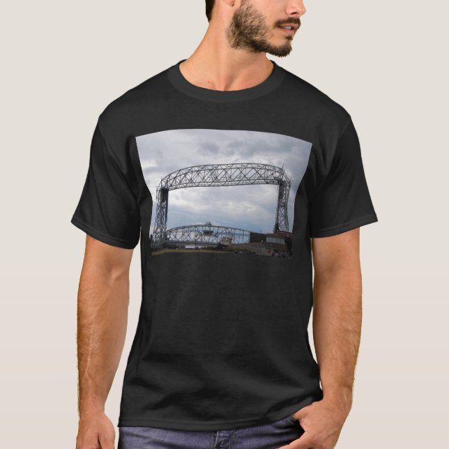 Camiseta Puente de elevación aéreo del parque del canal (Anverso)