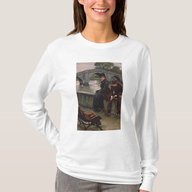 Camiseta Puente de James Tissot el | Richmond, c.1878 (Anverso)