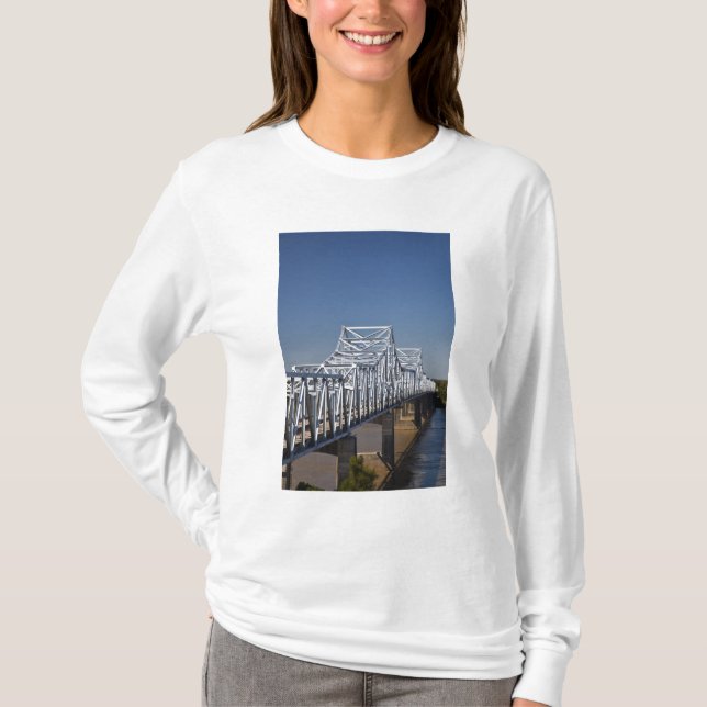 Camiseta Puente de la autopista I-20 a través del río Misis (Anverso)