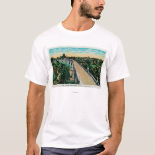 Camiseta Puente de la calle de Colorado a través del Arroy
