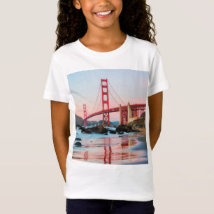 Camiseta Puente de la puerta de oro tira almohada
