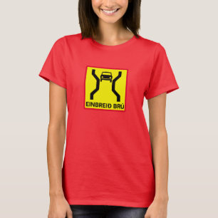 Camiseta Puente de la Solo-Anchura, señal de tráfico,