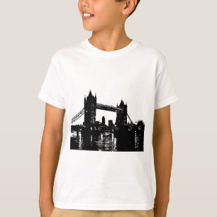 Camiseta Puente de la Torre de Londres de Pop Art