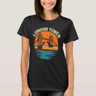Camiseta Puente de la Torre de Londres sobre la Gran Inglat