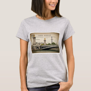 Camiseta Puente de la Torre Eiffel, París, Francia
