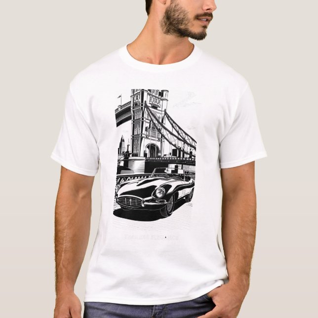 Camiseta Puente de Londres con elegancia intemporal (Anverso)