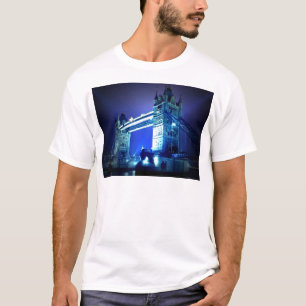 Camiseta Puente de Londres de noche