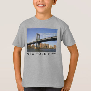 Camiseta Puente de Manhattan   Nueva York