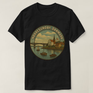 Camiseta Puente de Nørresundby Dinamarca