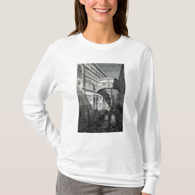 Camiseta Puente de suspiros, Venecia (Anverso)