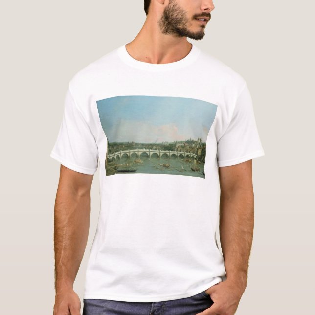 Camiseta Puente de Westminster del norte con Lambeth (Anverso)