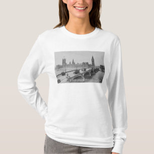 Camiseta Puente de Westminster y las casas de