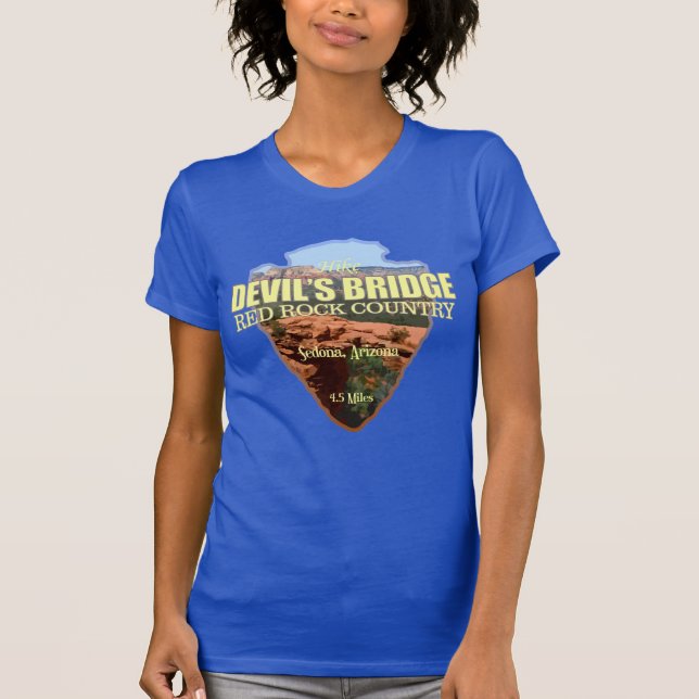 Camiseta Puente del diablo (punta de flecha) (Anverso)