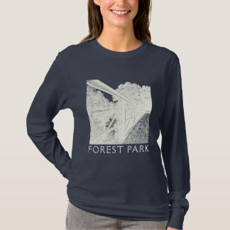 Camiseta Puente del Parque Forestal, manga larga