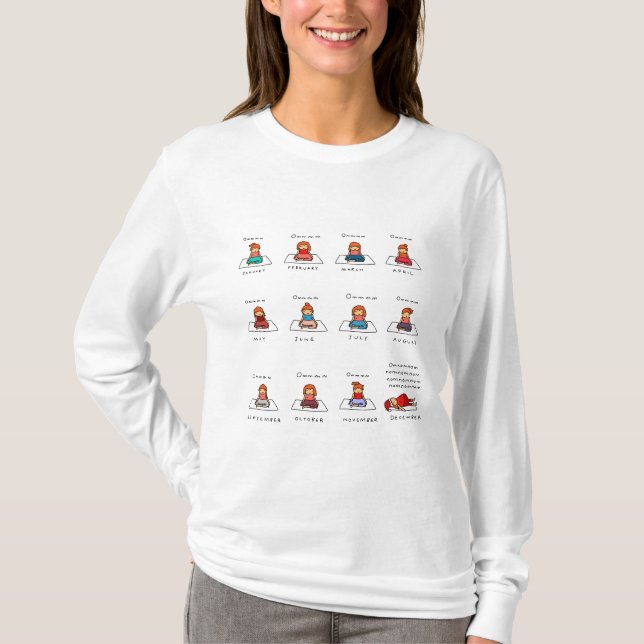 Camiseta Puente divertido del navidad de Omnomnom el | de (Anverso)
