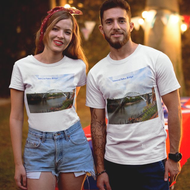 Camiseta Puente Edmund Pettus en Selma, Alabama (Edmund Pettus Bridge in Selma, Alabama T-Shirt)