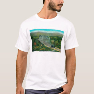 Camiseta Puente en la cala de Castaic cerca de Saugus