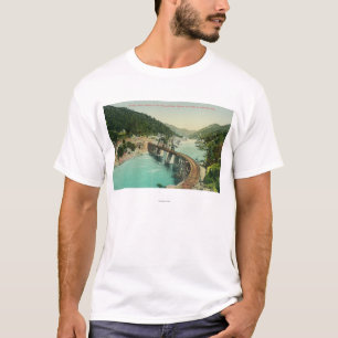 Camiseta Puente ferroviario sobre el río de Merced