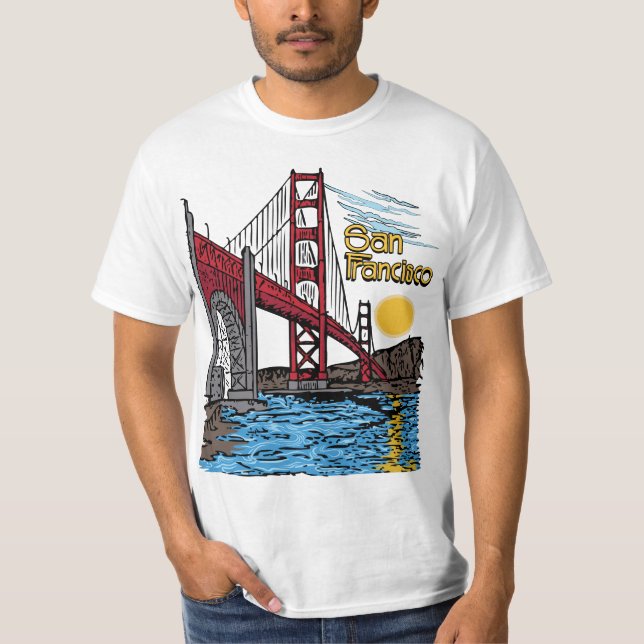 Camiseta Puente Golden Gate (Anverso)