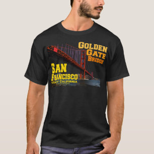 Camiseta Puente Golden Gate de San Francisco