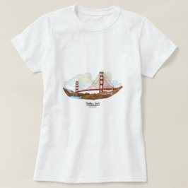 Camiseta Puente Golden Gate de San Francisco
