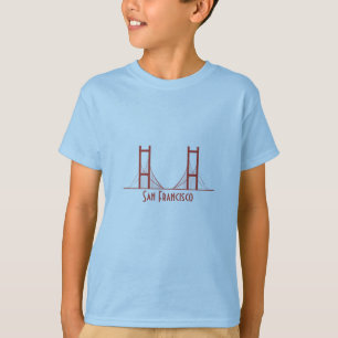 Camiseta Puente Golden Gate de San Francisco California