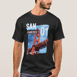 Camiseta Puente Golden Gate de San Francisco California