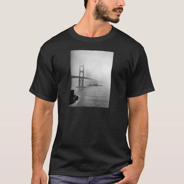 Camiseta Puente Golden Gate de USS San Francisco del (Anverso)