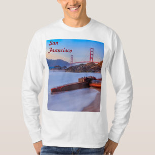 Camiseta Puente Golden Gate en San Francisco, Baker Beach