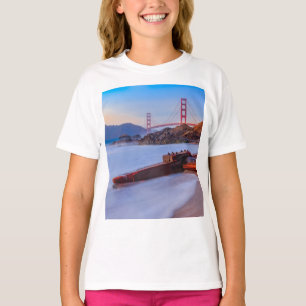 Camiseta Puente Golden Gate en San Francisco, Baker Beach