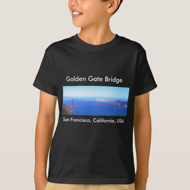 Camiseta - puente Golden Gate, San Francisco (Anverso)