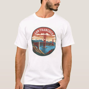 Camiseta Puente Golden Gate San Francisco