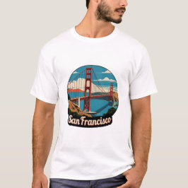 Camiseta Puente Golden Gate San Francisco