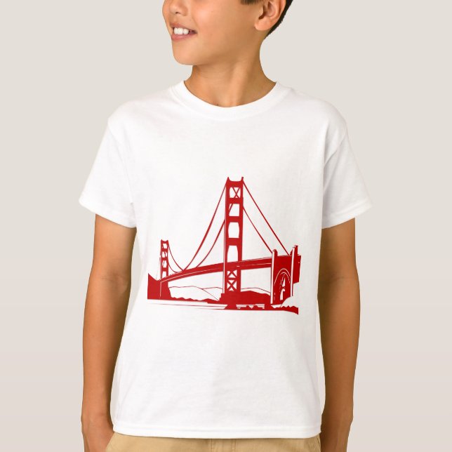 Camiseta Puente Golden Gate - San Francisco, CA (Anverso)