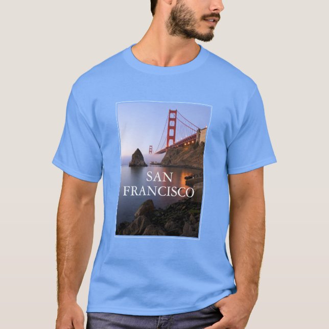 Camiseta Puente Golden Gate | San Francisco California (Anverso)